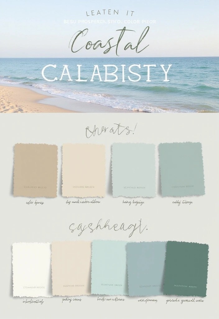 10 Coastal Living Themes That Will Transform Your Home into a Seaside Paradise! - 1. Ocean-Inspired Color Palette