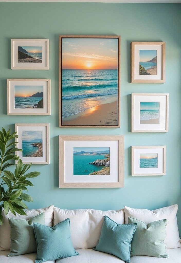 10 Coastal Living Themes That Will Transform Your Home into a Seaside Paradise! - 5. Ocean-Inspired Artwork
