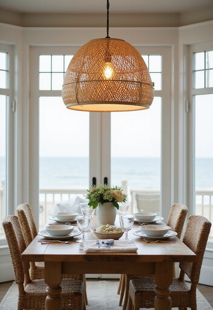 10 Coastal Living Themes That Will Transform Your Home into a Seaside Paradise! - 7. Coastal Lighting