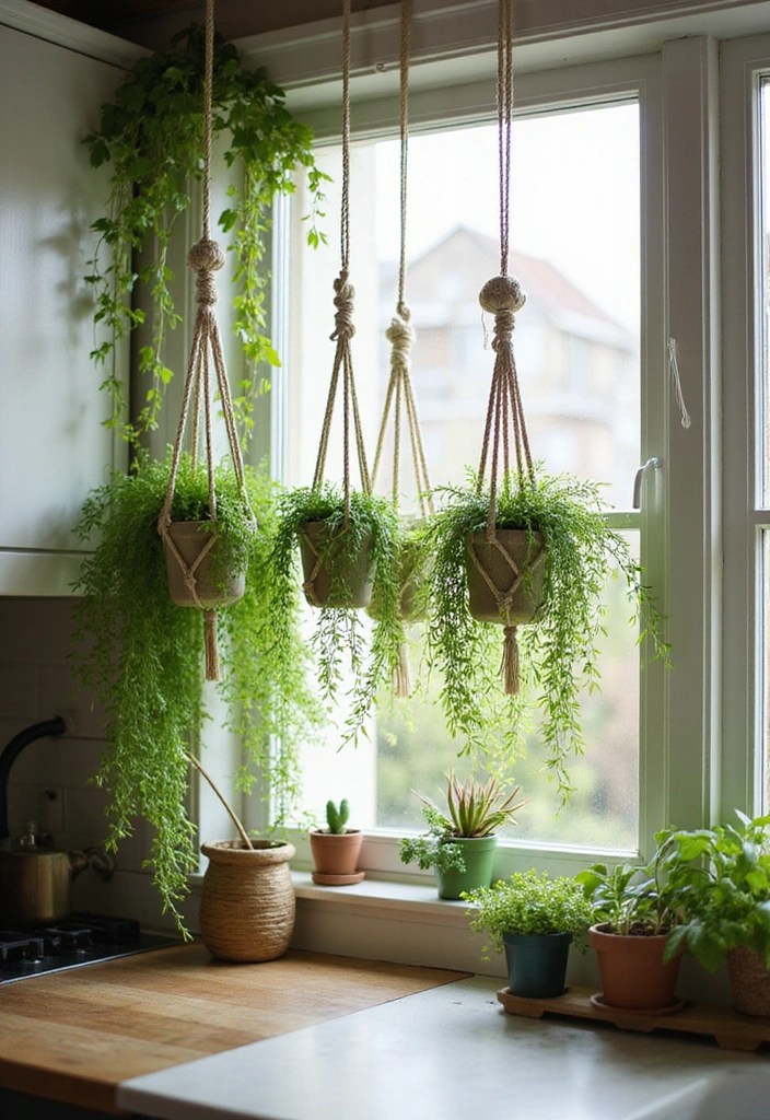 10 Indoor Plant Styling Hacks That Will Instantly Elevate Your Home Decor! - 7. Incorporate Plant Hangers