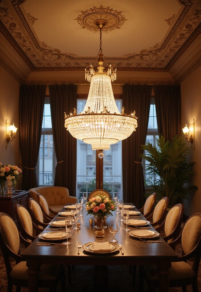 15 Modern Lighting Fixtures That'll Transform Your Space into an Instagram Dream! - 15. Luxurious Crystal Lighting