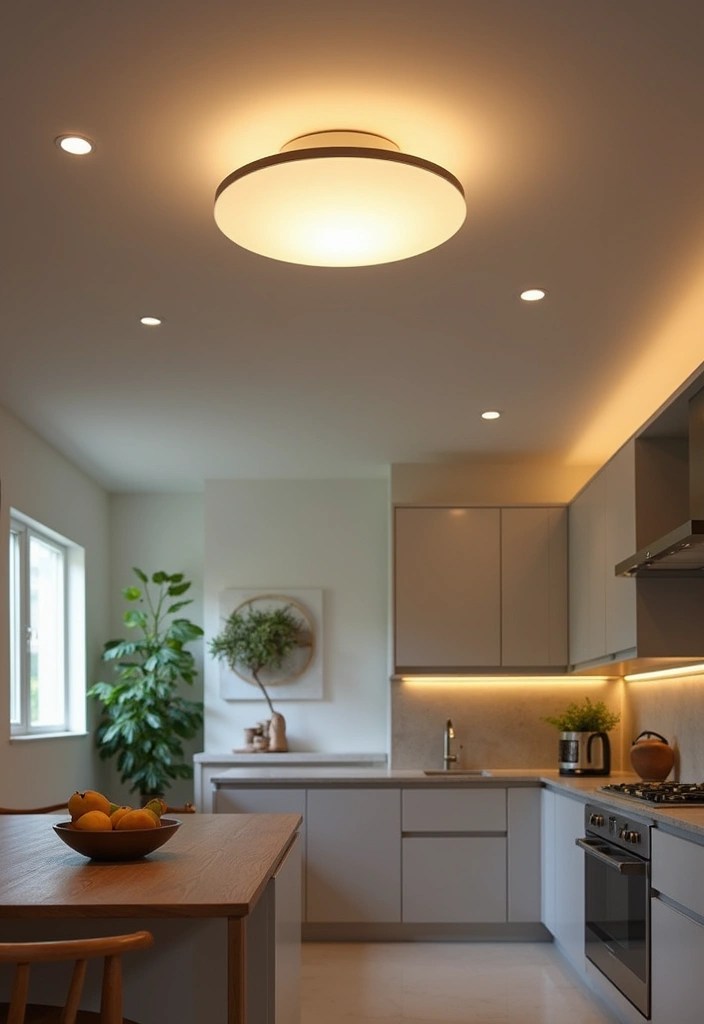 15 Modern Lighting Fixtures That'll Transform Your Space into an Instagram Dream! - 8. Elegant Flush Mounts