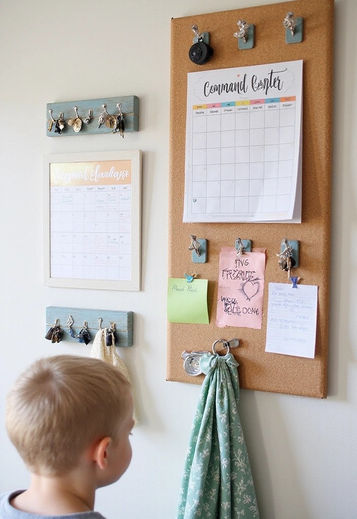 19 Mind-Blowing Organization Hacks That Will Transform Your Home! - 12. Create a Command Center