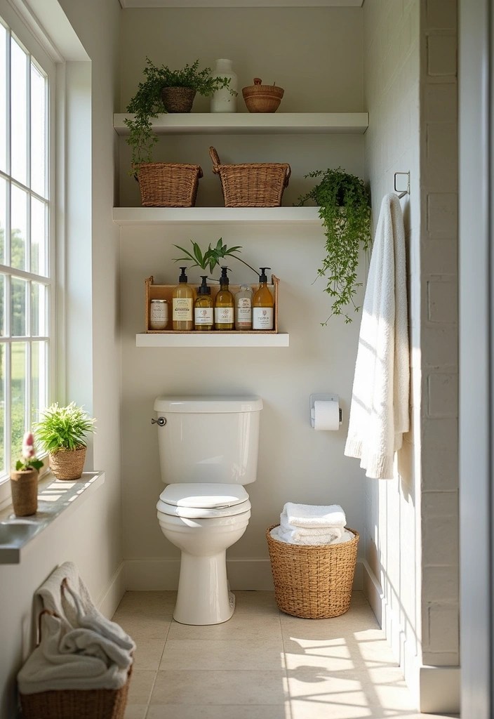 19 Mind-Blowing Organization Hacks That Will Transform Your Home! - 9. Stylish Bathroom Storage