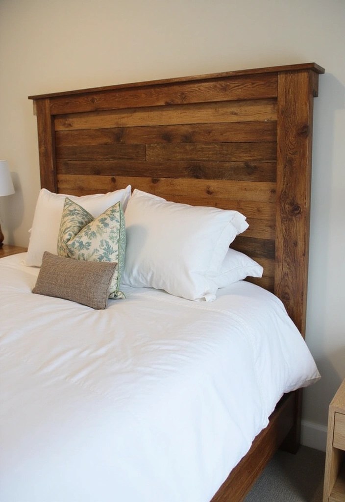 21 Dreamy Bedroom Makeovers That Cost Less Than $100 (You Won't Believe #7!) - 13. DIY Headboard