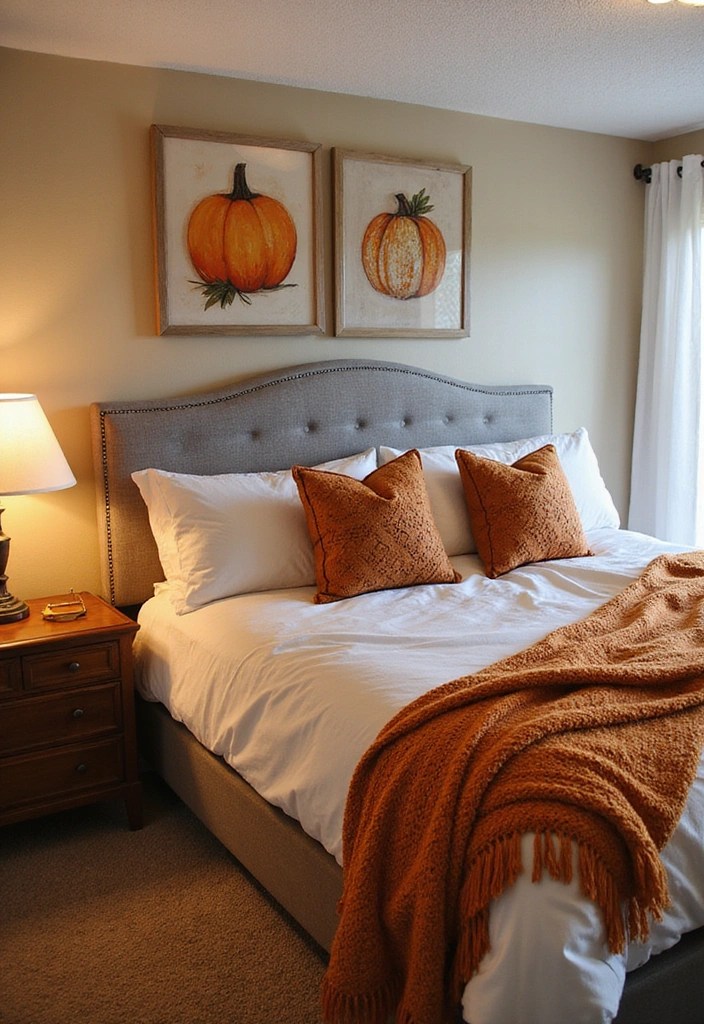 21 Dreamy Bedroom Makeovers That Cost Less Than $100 (You Won't Believe #7!) - 21. Seasonal Decor Switch