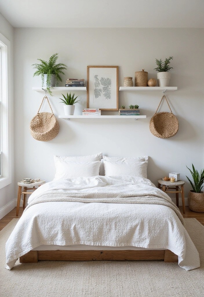 21 Dreamy Bedroom Makeovers That Cost Less Than $100 (You Won't Believe #7!) - 8. Creative Storage Solutions